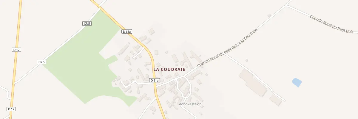 Plan du 7 La Coudraie à Douadic
