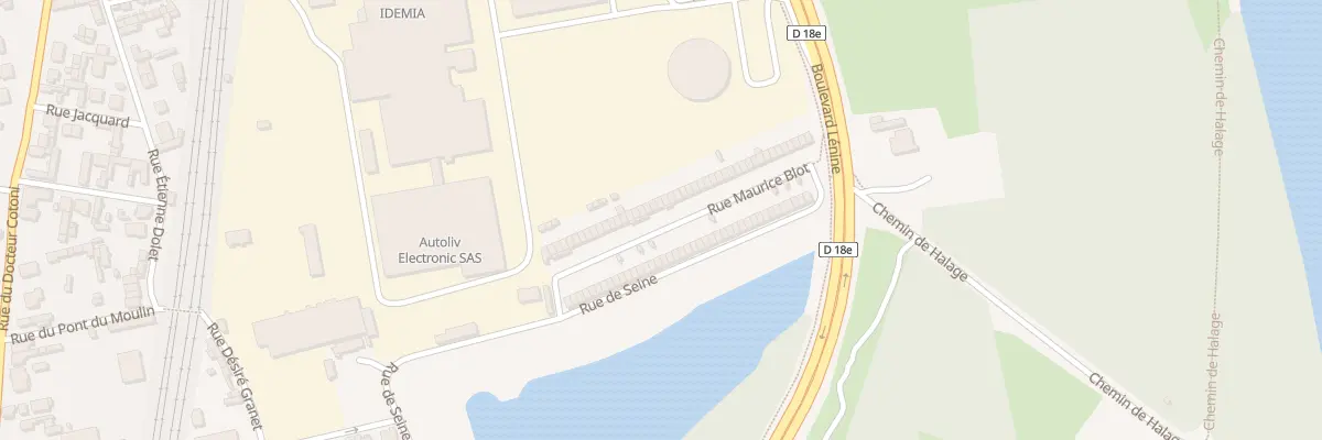 Plan du 58 Rue Maurice Blot à Saint-Étienne-du-Rouvray