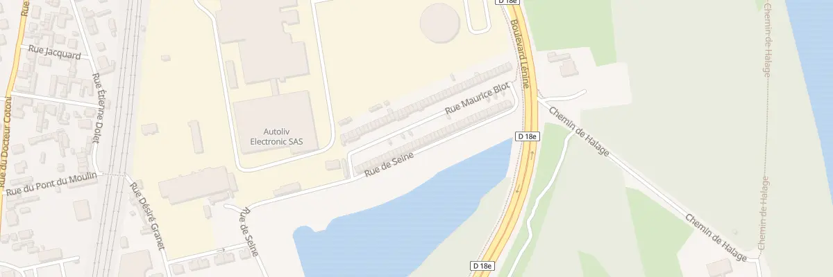 Plan du 57 Rue Maurice Blot à Saint-Étienne-du-Rouvray