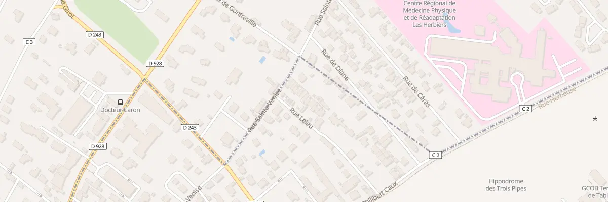 Plan du 13 Rue Leleu à Bihorel