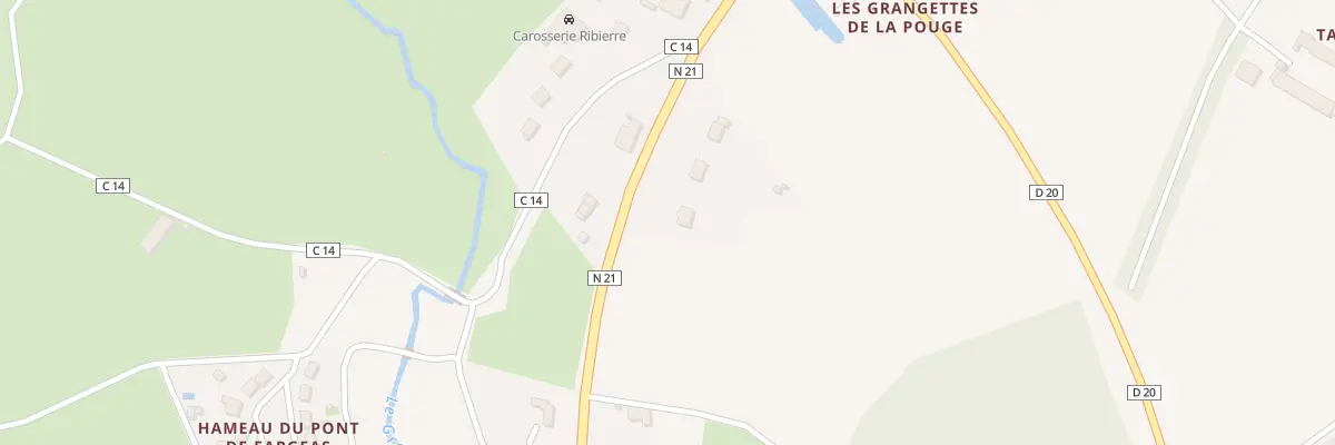 Plan du 7 Av de Bordeaux à Aixe-sur-Vienne