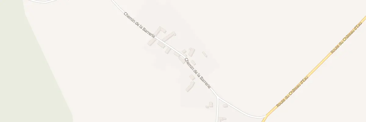 Plan du 15 Che de la Barrerie au Favril