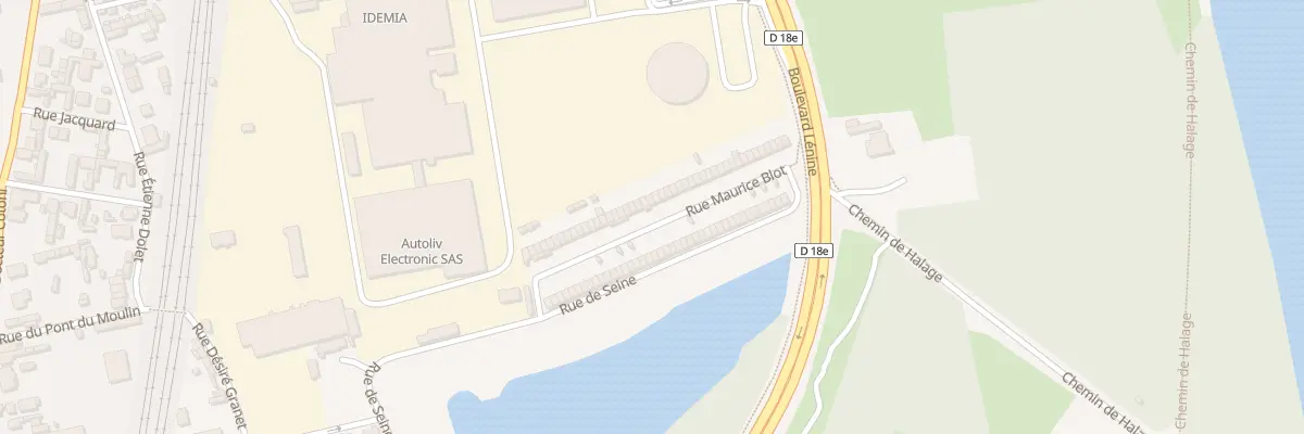 Plan du 54 Rue Maurice Blot à Saint-Étienne-du-Rouvray