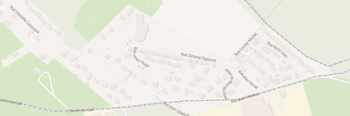 Plan du 12 Rue Simone Signoret à Tourville-la-Rivière