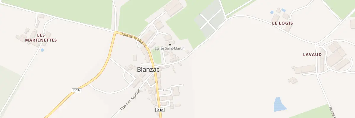 Plan du 5 Rue de La Gartempe à Blanzac