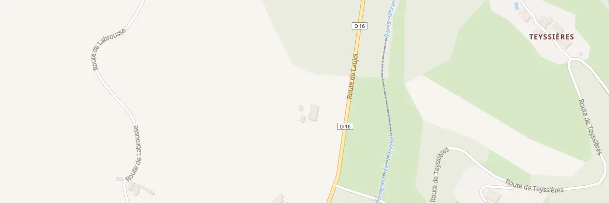 Plan du 818 Rte de Laujol à Montesquieu