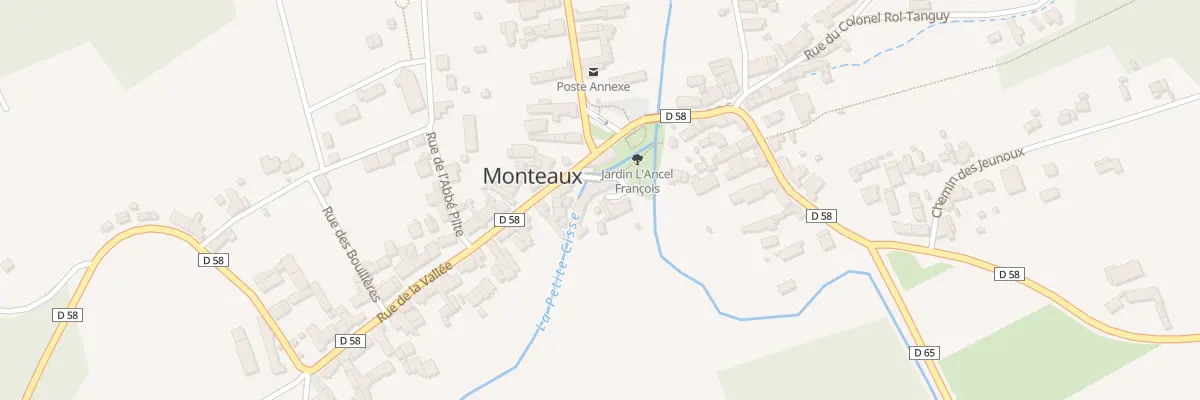 Plan du 4 Imp de la Cisse à Monteaux