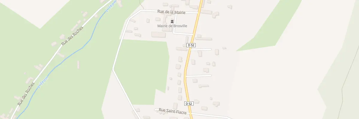 Plan du 33 Rue Saint-Fiacre à Brosville