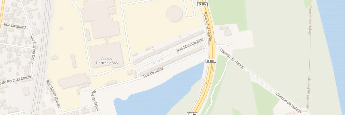 Plan du 47 Rue Maurice Blot à Saint-Étienne-du-Rouvray