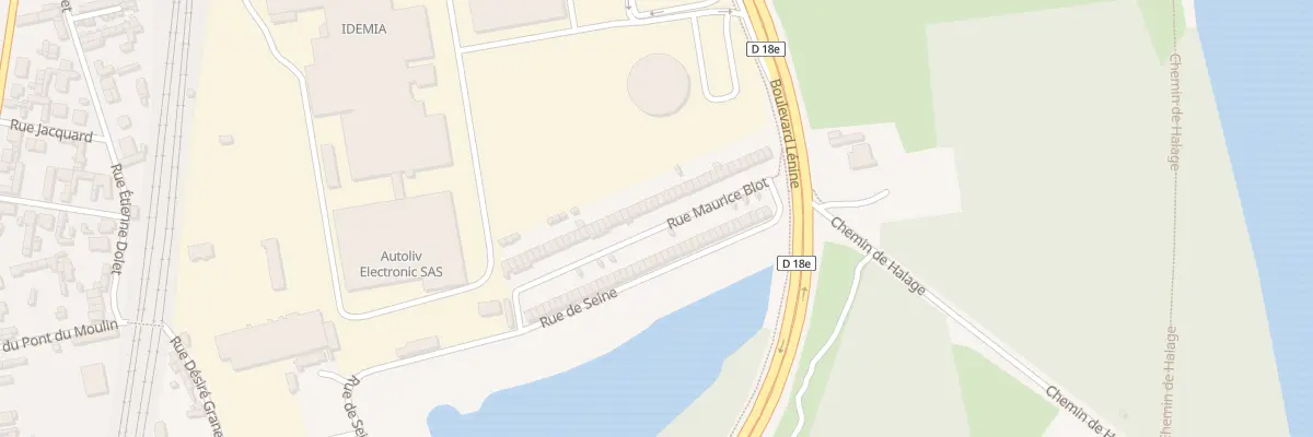 Plan du 46 Rue Maurice Blot à Saint-Étienne-du-Rouvray