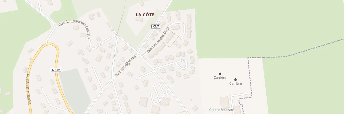 Plan du 4 Parc de la Duchesse à Longueville-sur-Scie
