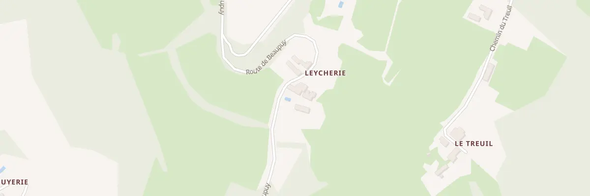 Plan du 146 Leycheyrie Est à Auriac-du-Périgord