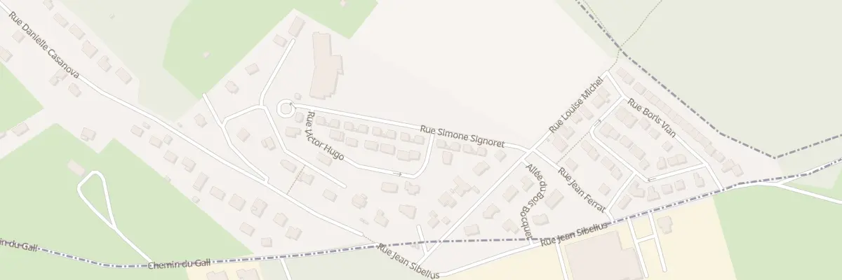 Plan du 10 Rue Simone Signoret à Tourville-la-Rivière