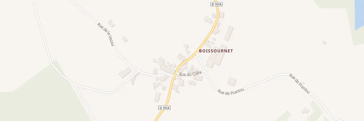 Plan du 24 Rue de Boissournet à Peyrilhac