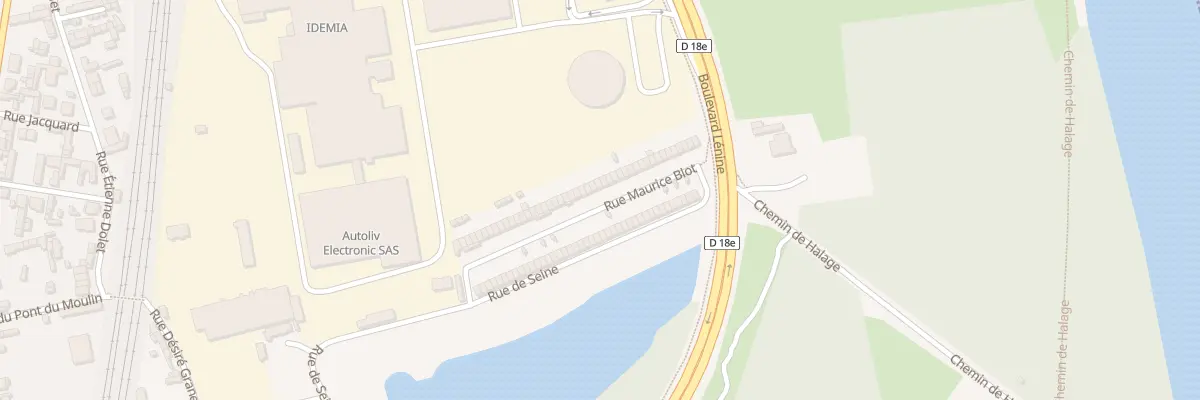 Plan du 44 Rue Maurice Blot à Saint-Étienne-du-Rouvray