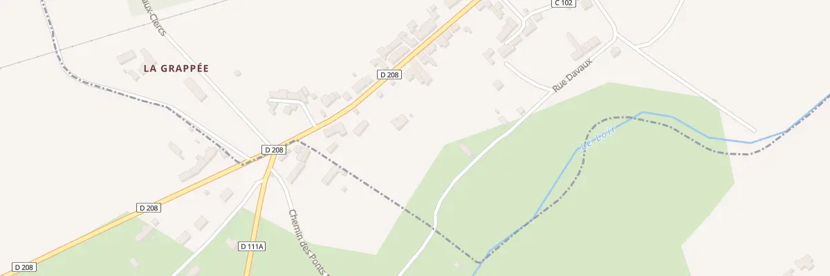 Plan du 7 Rte Nationale à Lisle