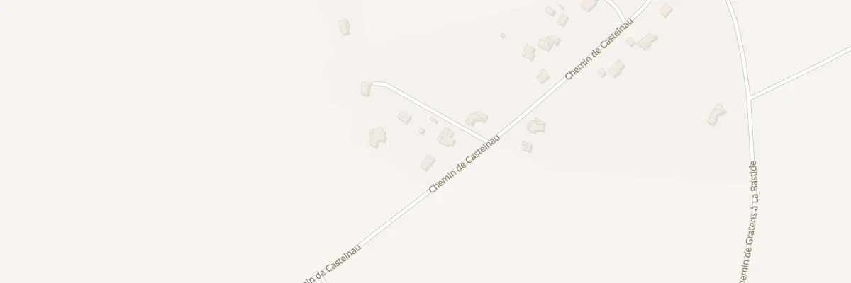 Plan du 608 Che de Castelnau à Labastide-Clermont
