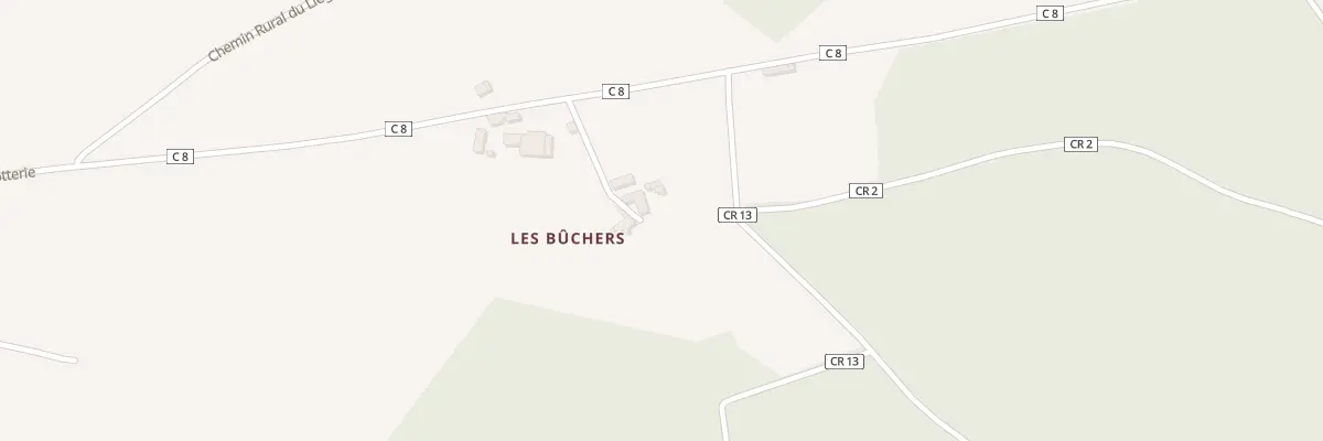 Plan du 6 Les Buchers au Liège
