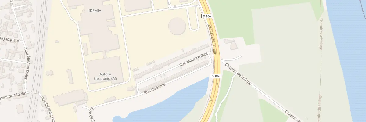 Plan du 38 Rue Maurice Blot à Saint-Étienne-du-Rouvray