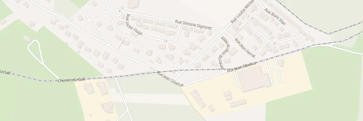 Plan du 1 Rue Louise Michel à Tourville-la-Rivière