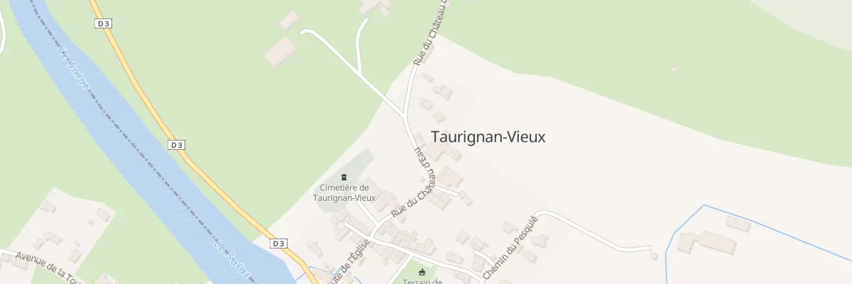 Plan du 10 Rue du Château d’Eau à Taurignan-Vieux