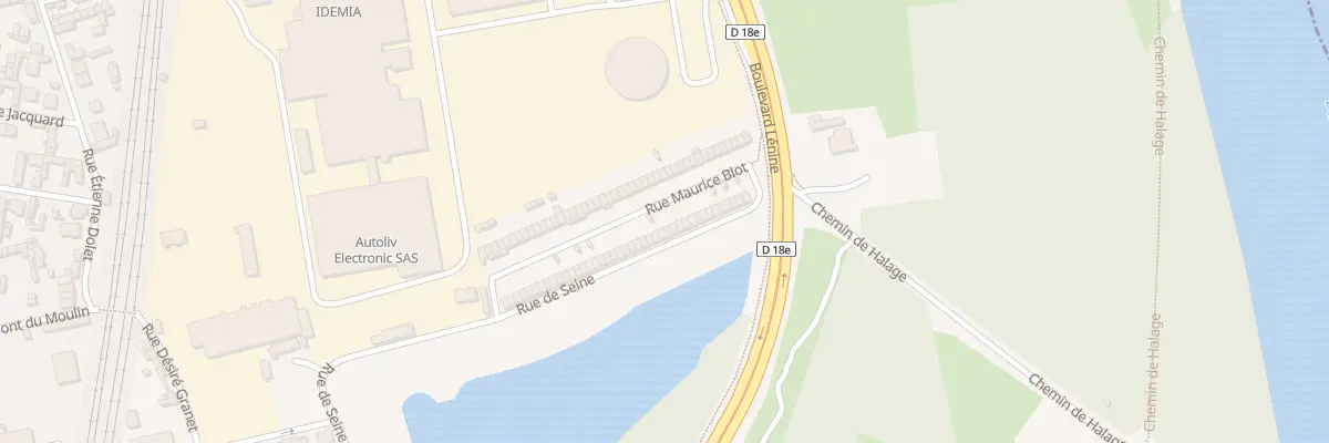 Plan du 35 Rue Maurice Blot à Saint-Étienne-du-Rouvray