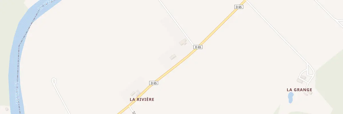 Plan du 33B La Riviere Basse à Sergeac