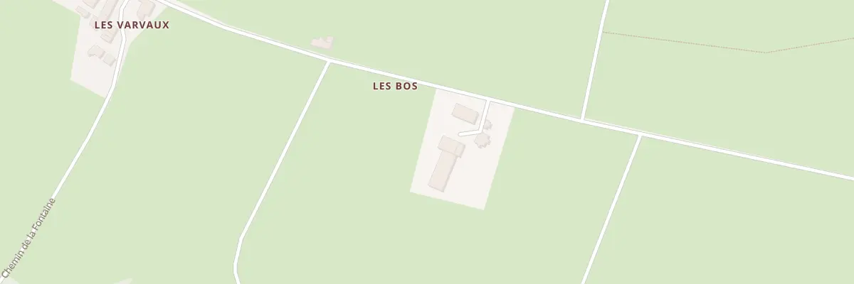 Plan du 2 Les Bos à Breuilaufa