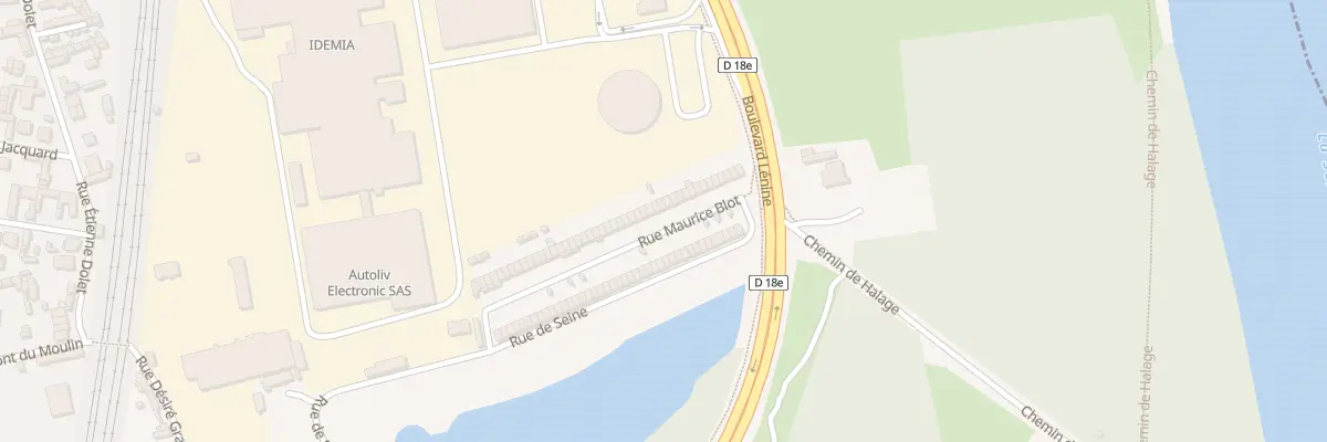 Plan du 34 Rue Maurice Blot à Saint-Étienne-du-Rouvray