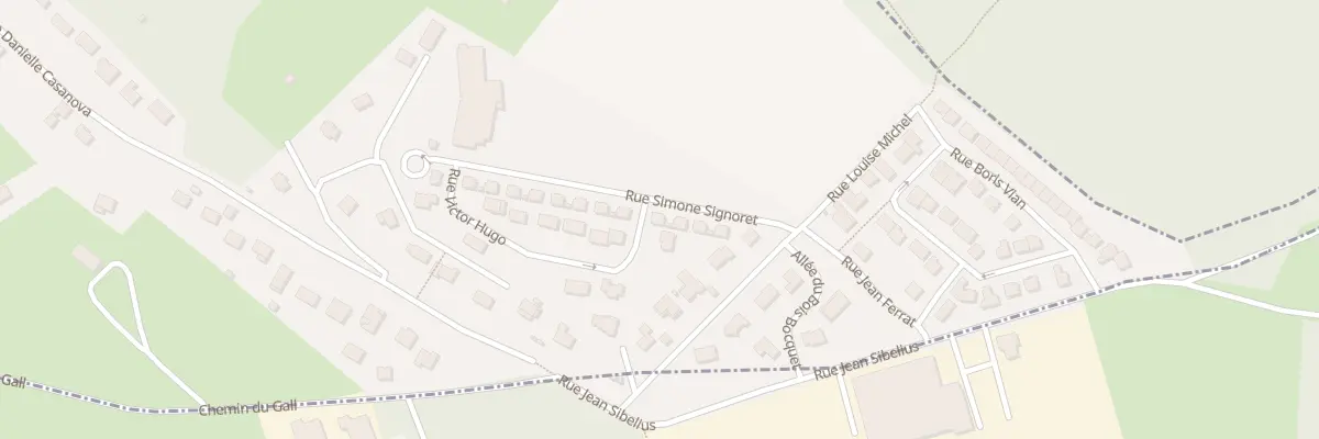 Plan du 8 Rue Simone Signoret à Tourville-la-Rivière