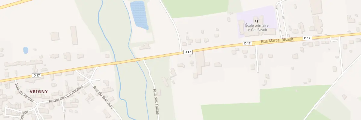 Plan du 251 Rue Marcel Bisault à Saint-Georges-sur-Cher