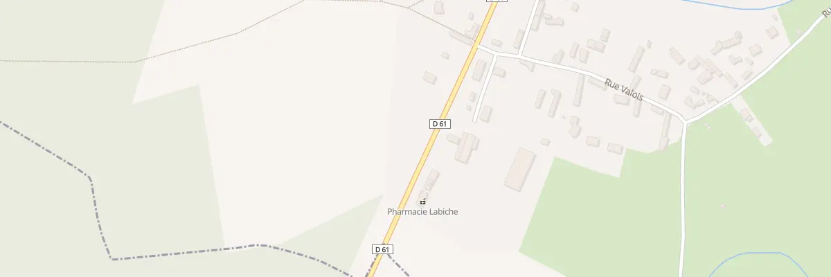 Plan du 22 Rue du Gen de Gaulle à Hondouville