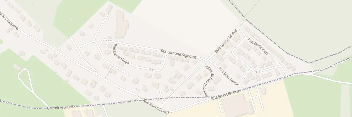 Plan du 6 Rue Simone Signoret à Tourville-la-Rivière
