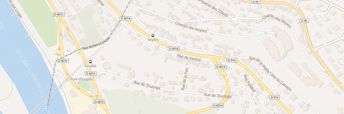 Plan du 25B Rue de Verdun à Bonsecours