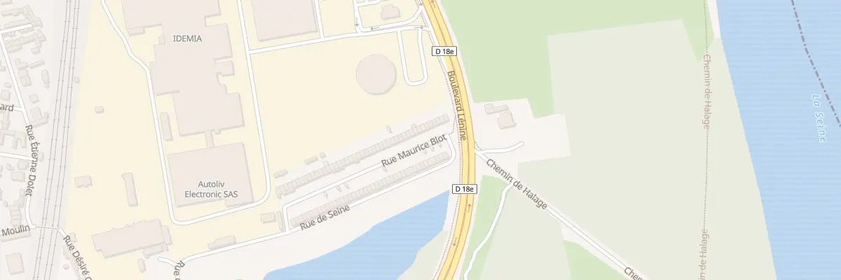 Plan du 22 Rue Maurice Blot à Saint-Étienne-du-Rouvray