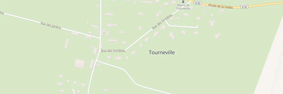 Plan du 11 Les Forieres à Tourneville