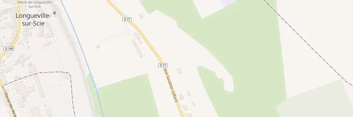 Plan du 11 Rue Gauthier Giffard à Longueville-sur-Scie