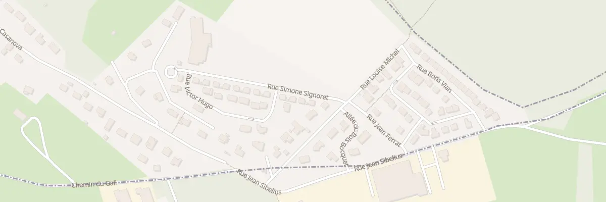 Plan du 4 Rue Simone Signoret à Tourville-la-Rivière