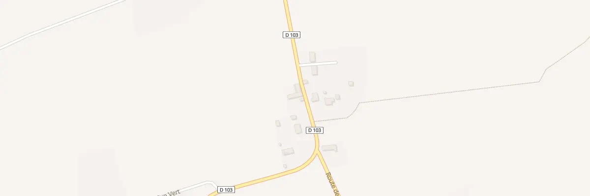 Plan du 28 Rte du Château d’Eau au Favril