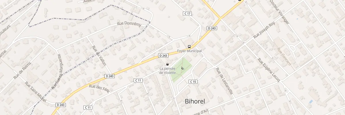 Plan du 31 Rue de la Liberation à Bihorel