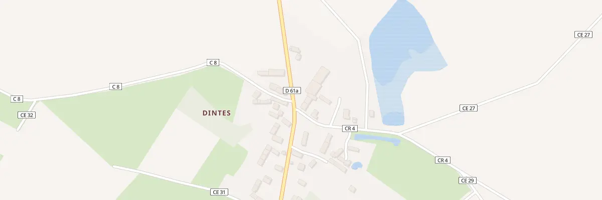 Plan du 3 Dintes à Douadic