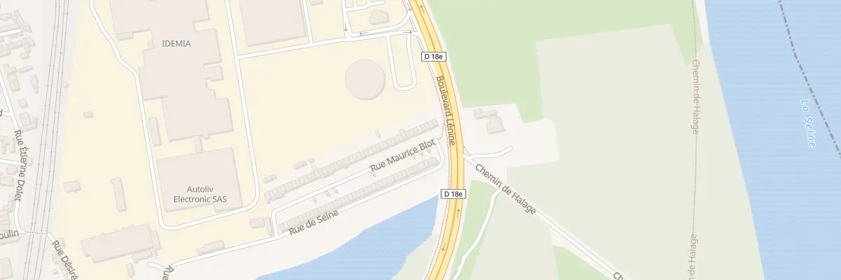 Plan du 16 Rue Maurice Blot à Saint-Étienne-du-Rouvray