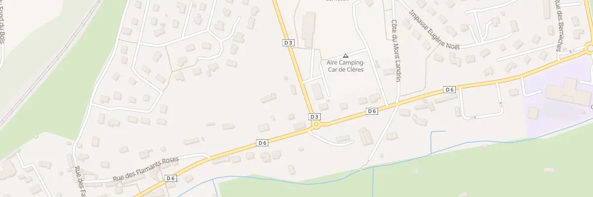 Plan du 389 Rue Edmond Spalikowski à Clères