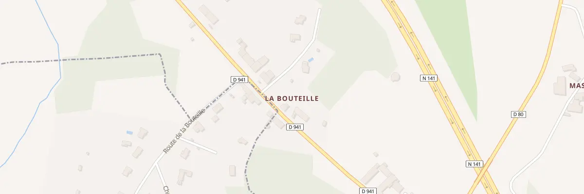 Plan du 5095 La Bouteille à Veyrac