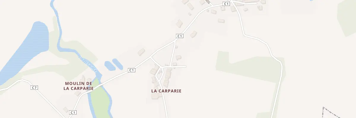 Plan du 3 La Carparie à Dinsac