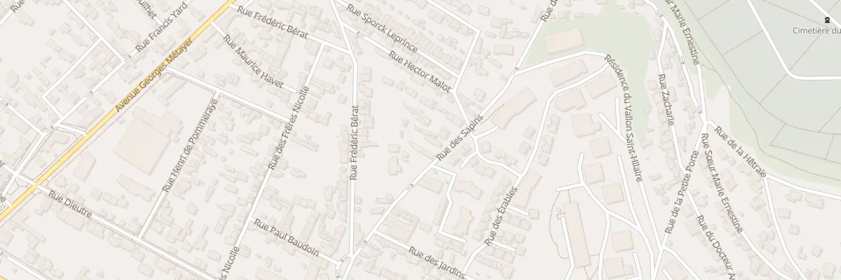Plan du 27 Rue des Sapins à Rouen
