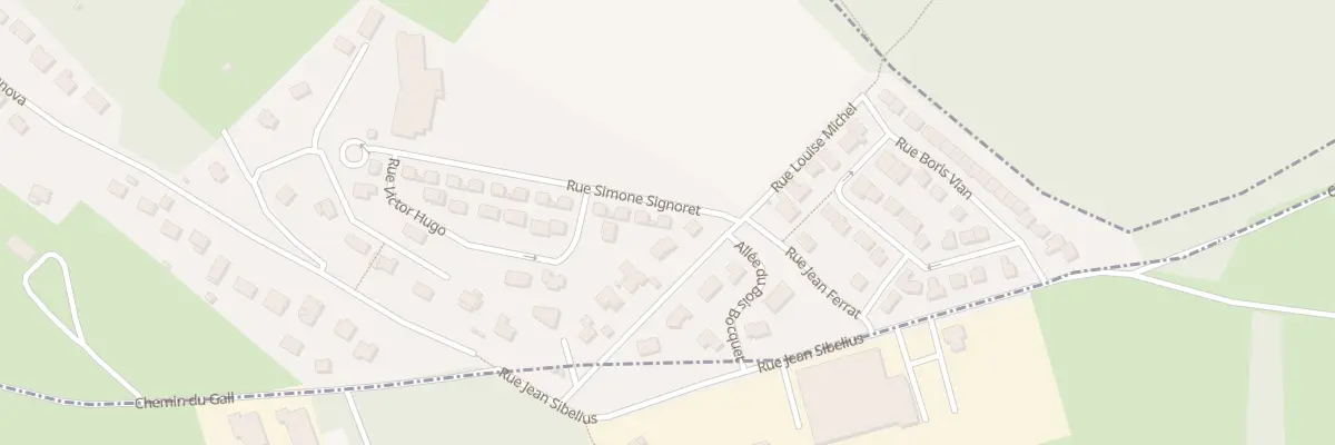 Plan du 2 Rue Simone Signoret à Tourville-la-Rivière