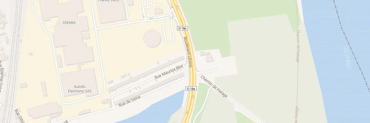 Plan du 6 Rue Maurice Blot à Saint-Étienne-du-Rouvray