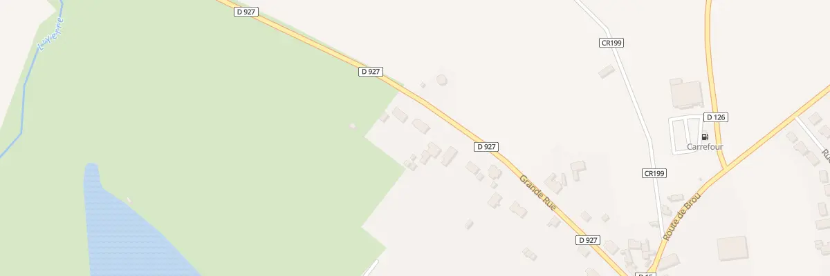 Plan du 116 Grande Rue A Arrou à Vald’Yerre