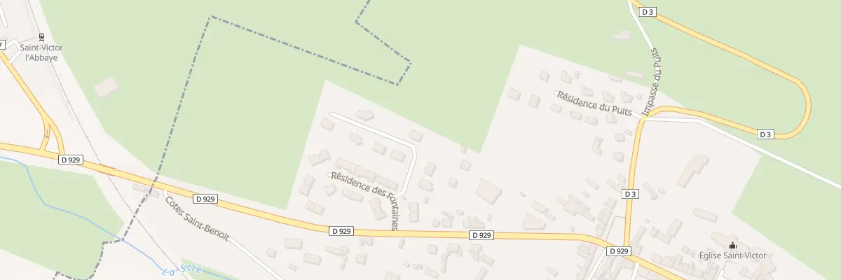 Plan du 8 Le Clos aux Moines à Saint-Victor-l’Abbaye